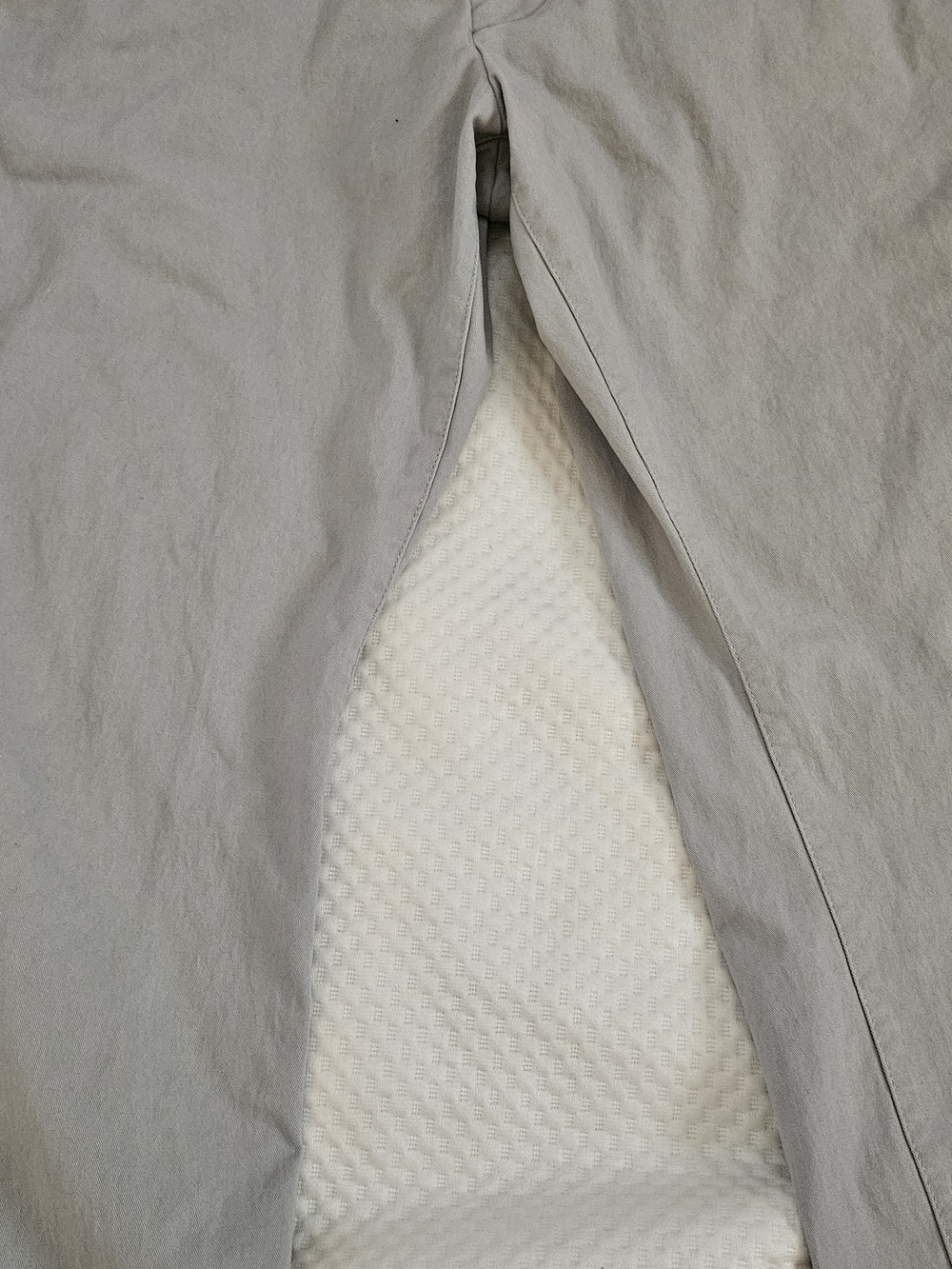 CO Light Gray Striped-Trim Pants